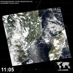 Level 1B Image at: 1105 UTC