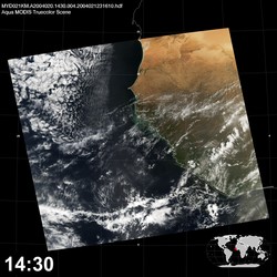 Level 1B Image at: 1430 UTC