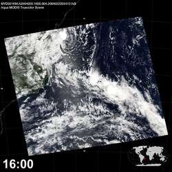 Level 1B Image at: 1600 UTC