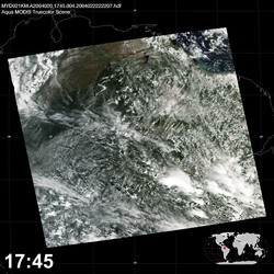 Level 1B Image at: 1745 UTC