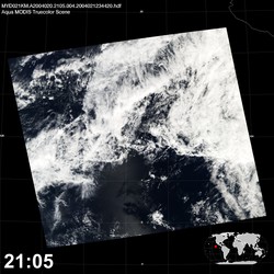 Level 1B Image at: 2105 UTC