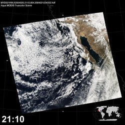 Level 1B Image at: 2110 UTC