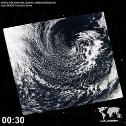 Level 1B Image at: 0030 UTC