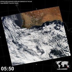 Level 1B Image at: 0550 UTC