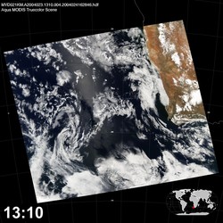 Level 1B Image at: 1310 UTC