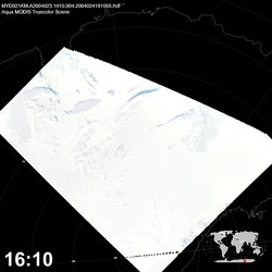 Level 1B Image at: 1610 UTC