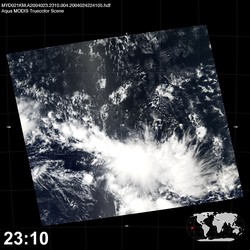 Level 1B Image at: 2310 UTC