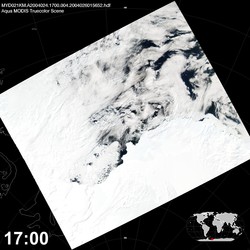 Level 1B Image at: 1700 UTC