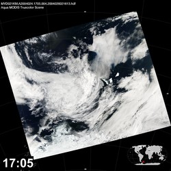 Level 1B Image at: 1705 UTC