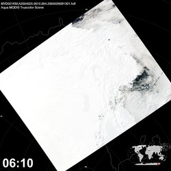 Level 1B Image at: 0610 UTC