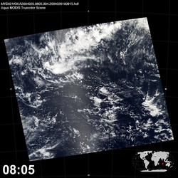 Level 1B Image at: 0805 UTC