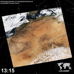 Level 1B Image at: 1315 UTC