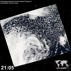 Level 1B Image at: 2105 UTC