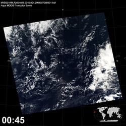 Level 1B Image at: 0045 UTC