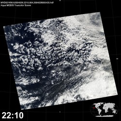 Level 1B Image at: 2210 UTC