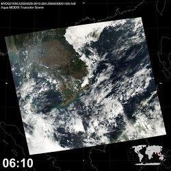 Level 1B Image at: 0610 UTC