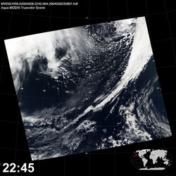 Level 1B Image at: 2245 UTC