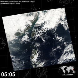 Level 1B Image at: 0505 UTC