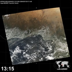 Level 1B Image at: 1315 UTC