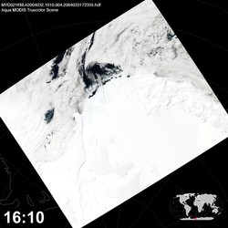 Level 1B Image at: 1610 UTC