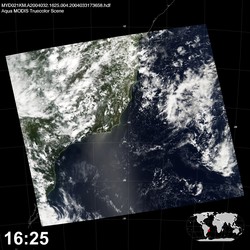 Level 1B Image at: 1625 UTC