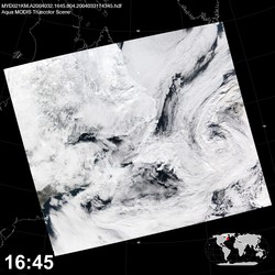 Level 1B Image at: 1645 UTC