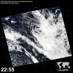 Level 1B Image at: 2255 UTC