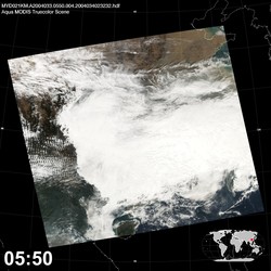 Level 1B Image at: 0550 UTC