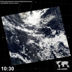 Level 1B Image at: 1030 UTC