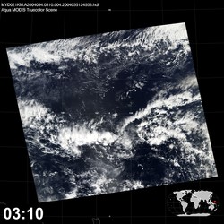 Level 1B Image at: 0310 UTC