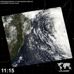 Level 1B Image at: 1115 UTC