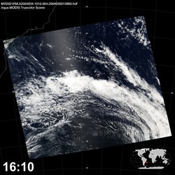 Level 1B Image at: 1610 UTC