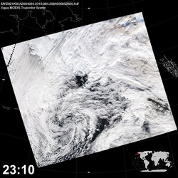 Level 1B Image at: 2310 UTC