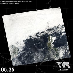 Level 1B Image at: 0535 UTC