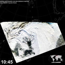 Level 1B Image at: 1045 UTC