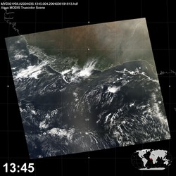 Level 1B Image at: 1345 UTC