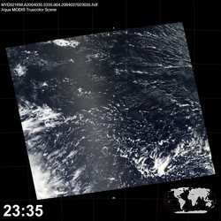 Level 1B Image at: 2335 UTC