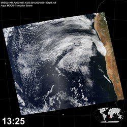 Level 1B Image at: 1325 UTC