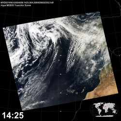 Level 1B Image at: 1425 UTC