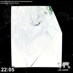 Level 1B Image at: 2205 UTC