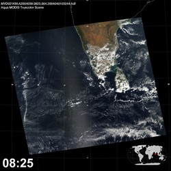 Level 1B Image at: 0825 UTC