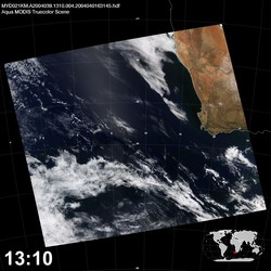 Level 1B Image at: 1310 UTC