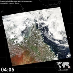 Level 1B Image at: 0405 UTC