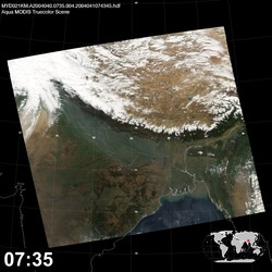 Level 1B Image at: 0735 UTC