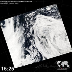 Level 1B Image at: 1525 UTC