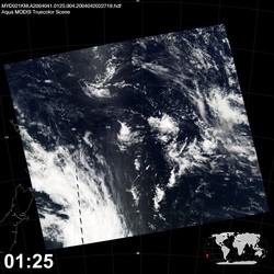 Level 1B Image at: 0125 UTC