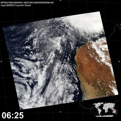 Level 1B Image at: 0625 UTC