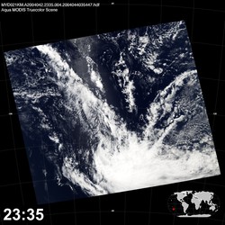 Level 1B Image at: 2335 UTC