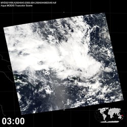 Level 1B Image at: 0300 UTC