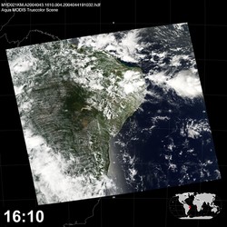 Level 1B Image at: 1610 UTC